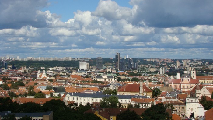 Вид на Старый город и Новый центр